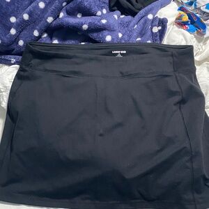 Lands' End Classic Black skort 1X